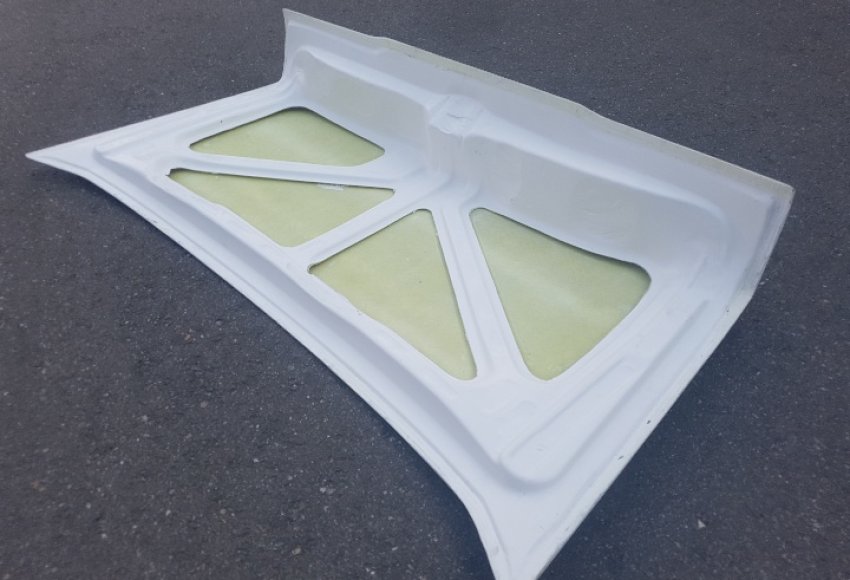 W201 glasvezel kofferdeksel