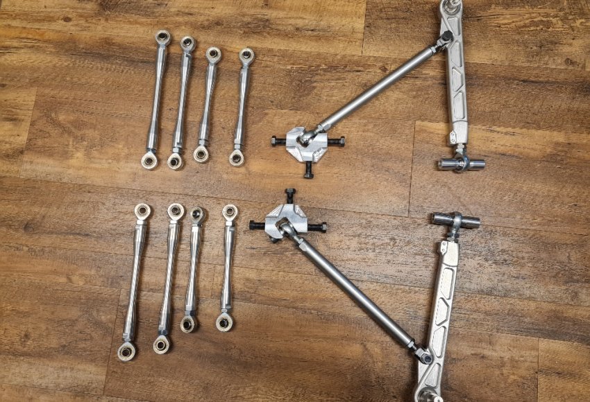 Aluminium-Vorderachse nach Maß von Vuik Motorsport