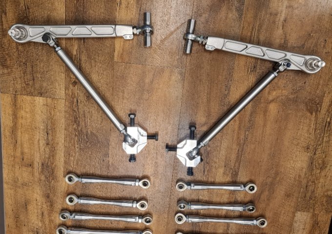 Aluminium-Vorderachse nach Maß von Vuik Motorsport
